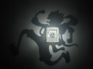 Lámpara de sombra Luffy Gear 5
