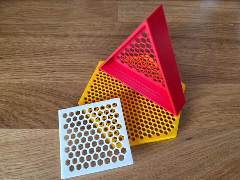 Anpassbares eckiges Polygon-Sieb