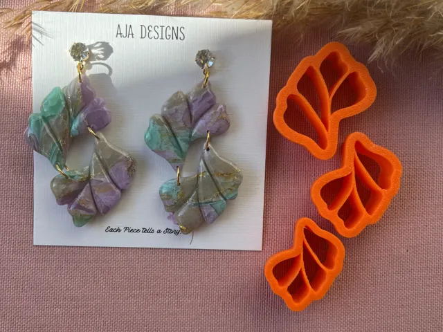 Polymer Clay Earring Mold 9