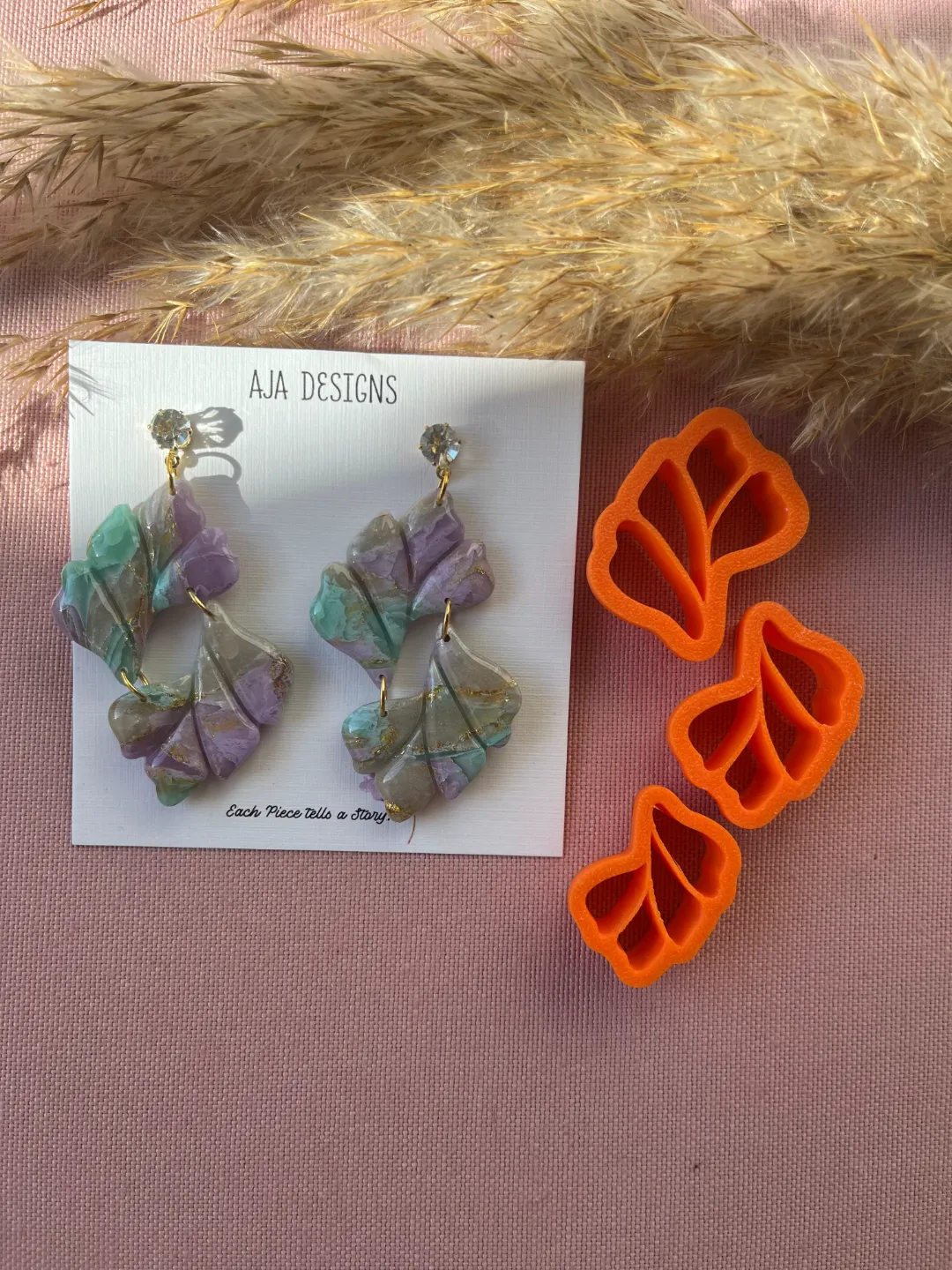 Polymer Clay Earring Mold 9 view 2