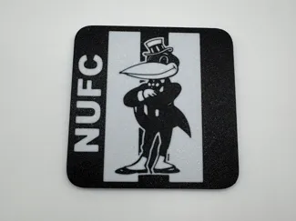 NUFC Magpie Coaster