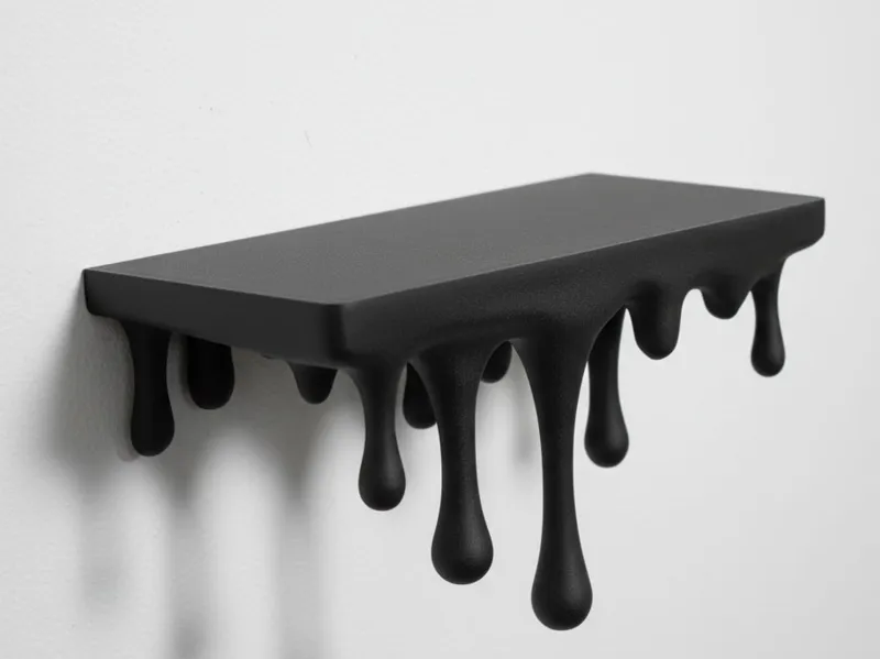 Melting Wall Shelf – Dripping Modern Shelf