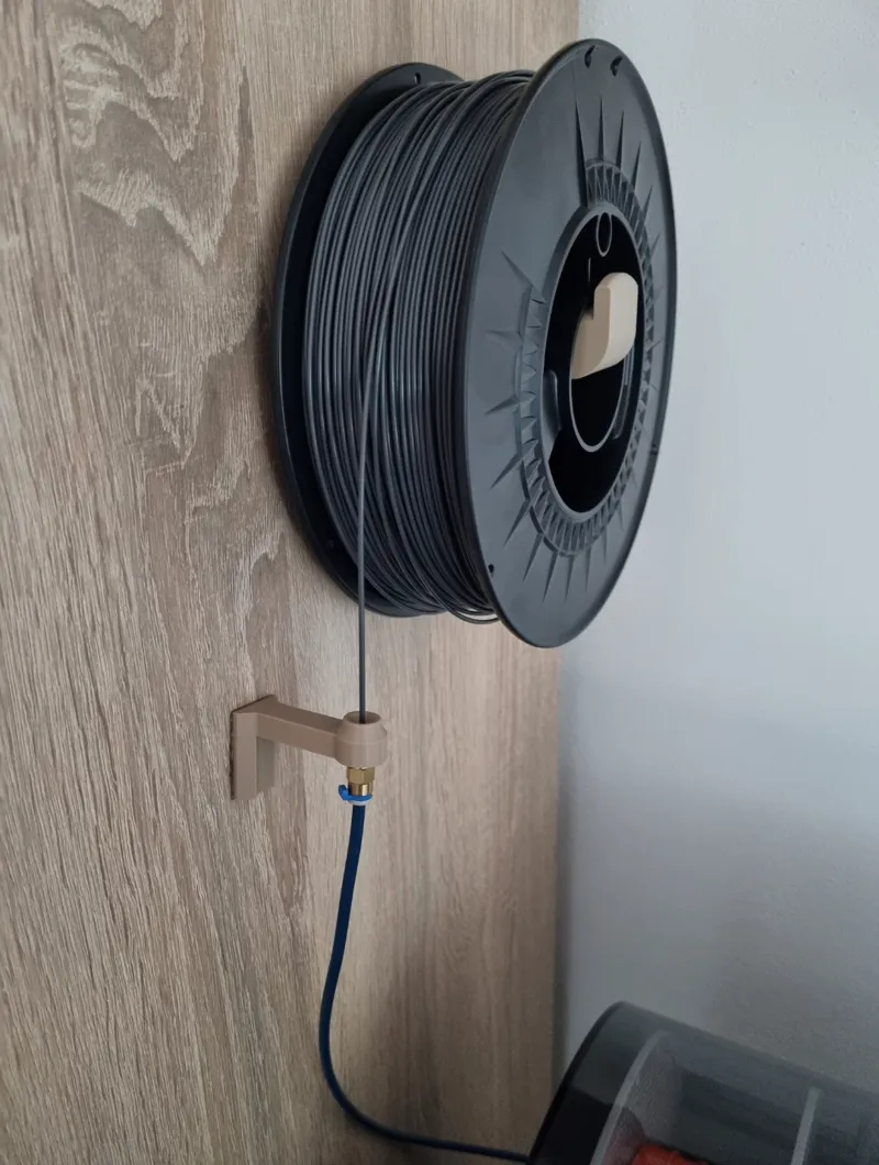 Wall mount PTFE guide