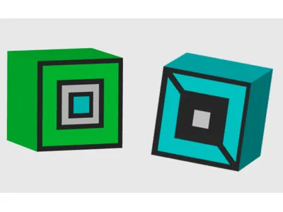 Cube 1 and Zoink Cube GD
