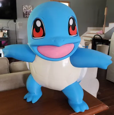 Squirtle Multipart Pokedex Scale. No Supports 51cm