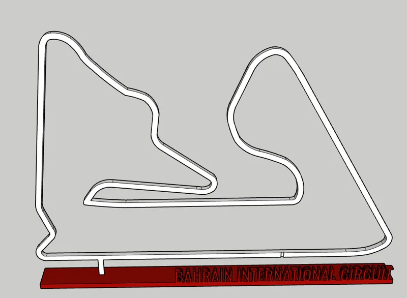 Bahrain International Circuit Formula 1 Race Track 2022 Season