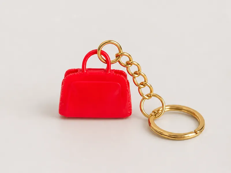 Borsa charm Diavolo veste Prada 2 portachiavi 