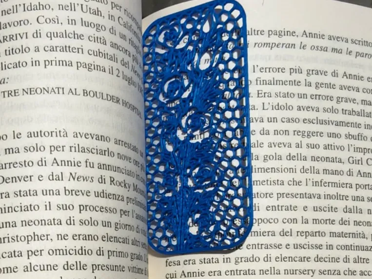 Flower Bookmark