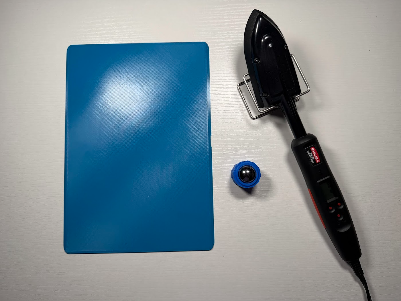 Cleaning and Pressing Tick Board & 1 inch Roller