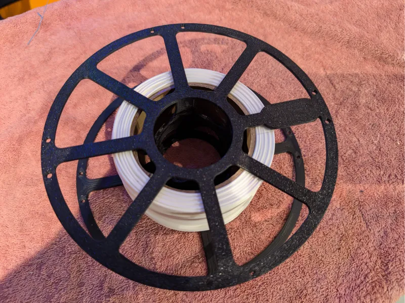 Bambu Lab light and strong spool with Label