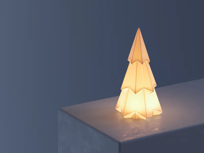 Christmas tree lamp