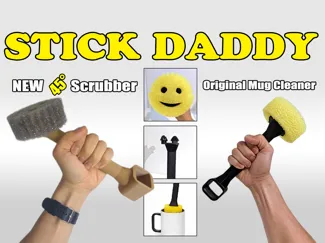 Stick Daddy – The Scrub Daddy's New Best Friend