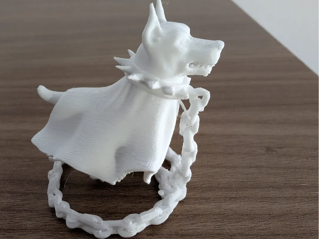 Gardien spectral — figurine fantomatique de chien