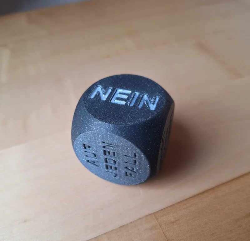 dicision dice / Entscheidungswürfel