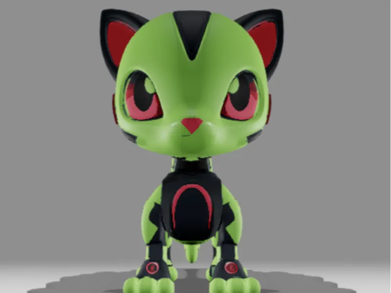 Cool cute panther