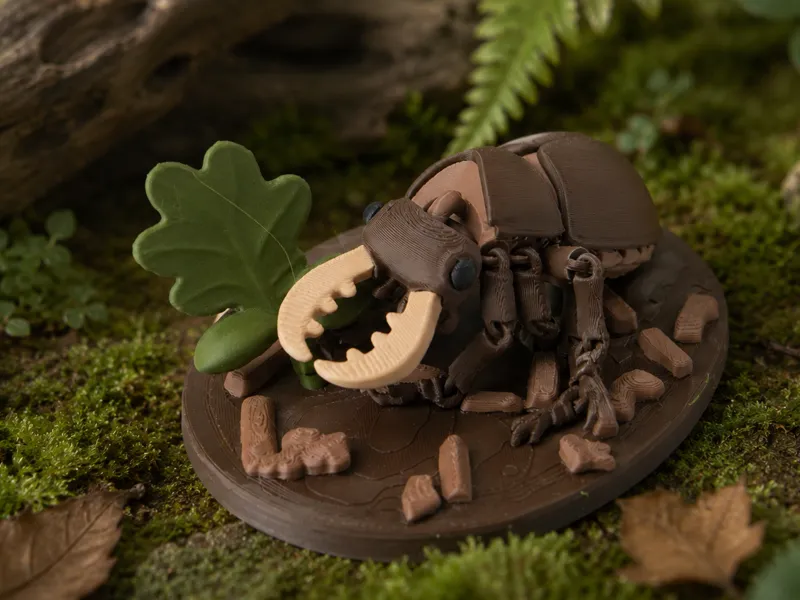 Stag Beetle Flexi - Articulated Insect Toy