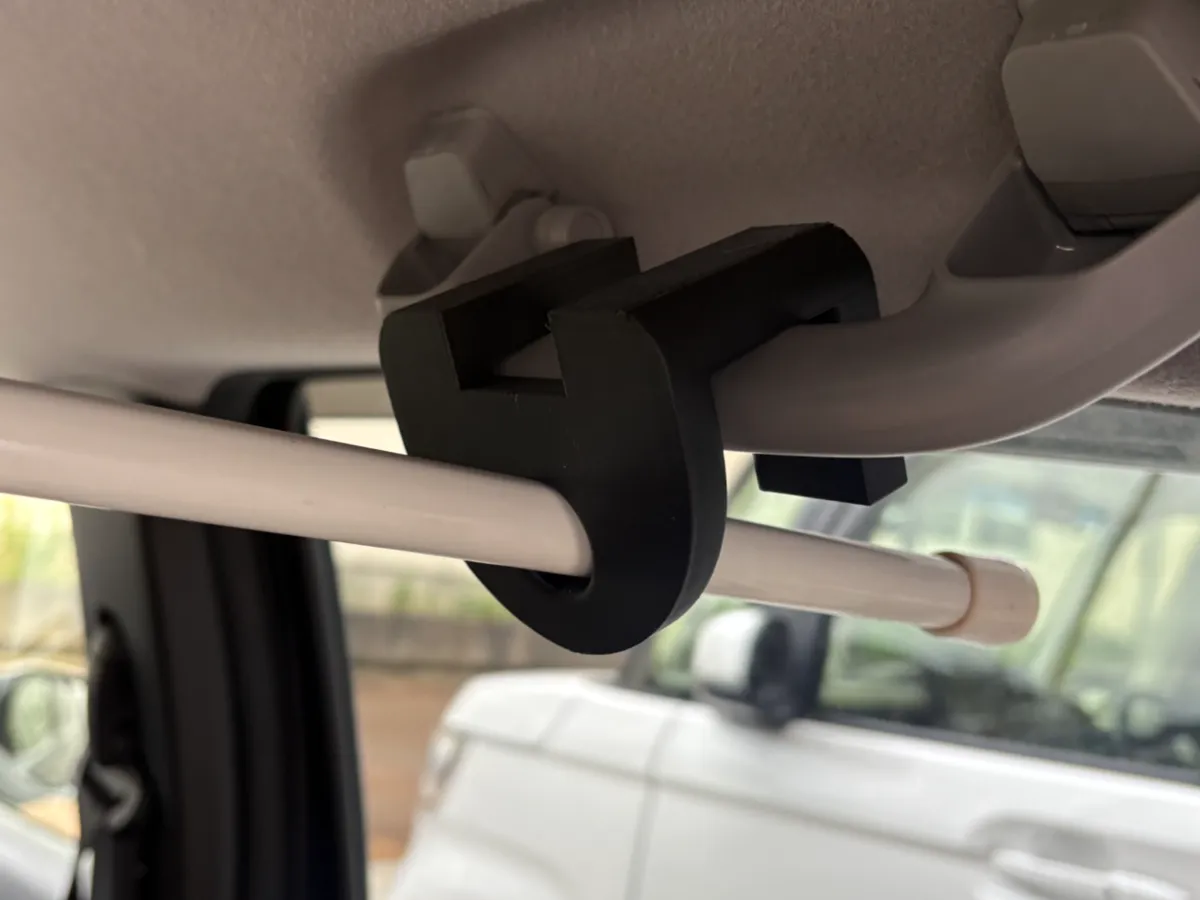 Support de canne à pêche pour poignée arrière de voiture