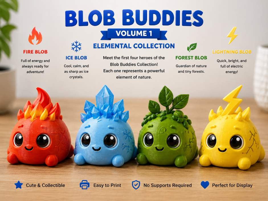 BLOB BUDDIES – VOLUME 1