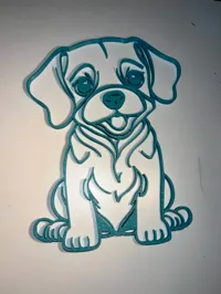Décoration murale chien — photo 2