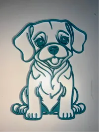 Décoration murale chien — photo 1