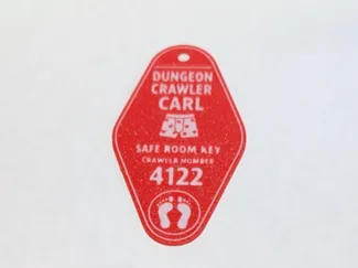 Dungeon Crawler Carl Safe Room Keychain