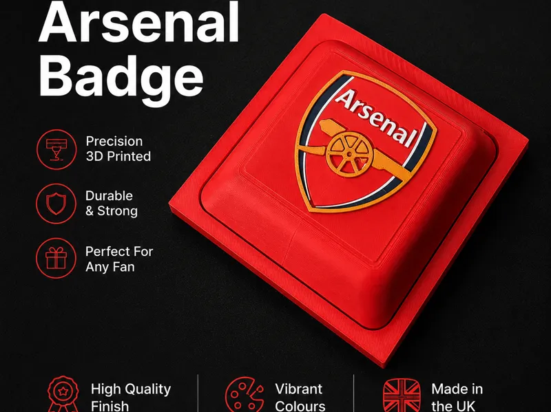 Arsenal FC large desktop giant fidget clicker