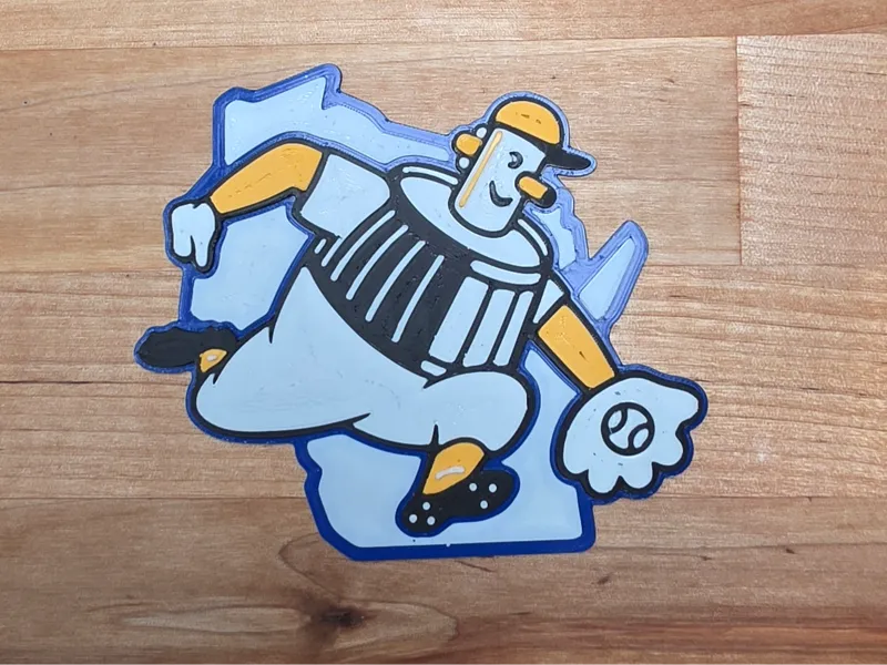Barrelman Mascot - Milwaukee Brewers