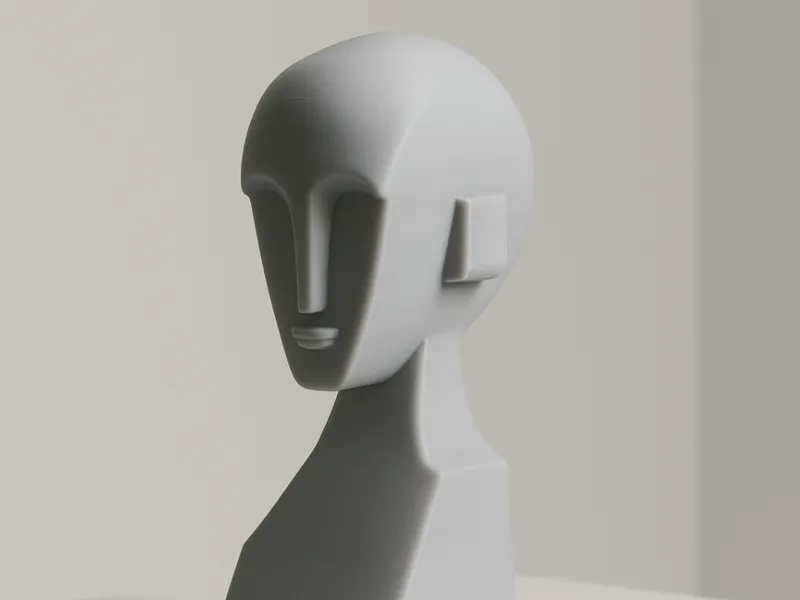 Face sculpture home design