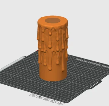 Accesorio de iluminación decorativa: Simple Halloween Dripping LED Candle Holder — vista de referencia 3