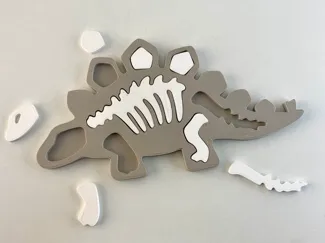 Stegosaurus bones puzzle