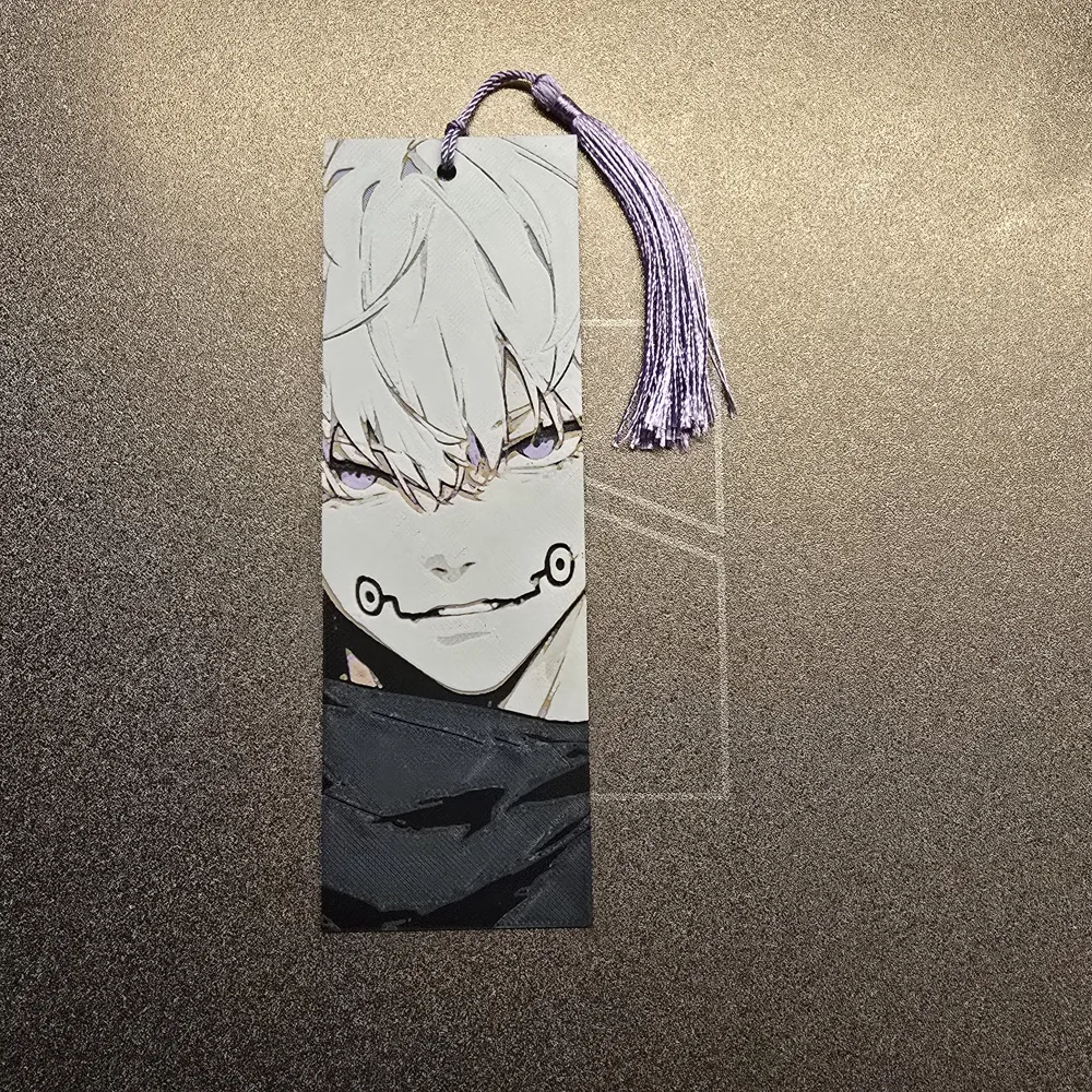 Jujutsu Kaisen Bookmark Toge Inumaki Free 3D Print Model MakerWorld