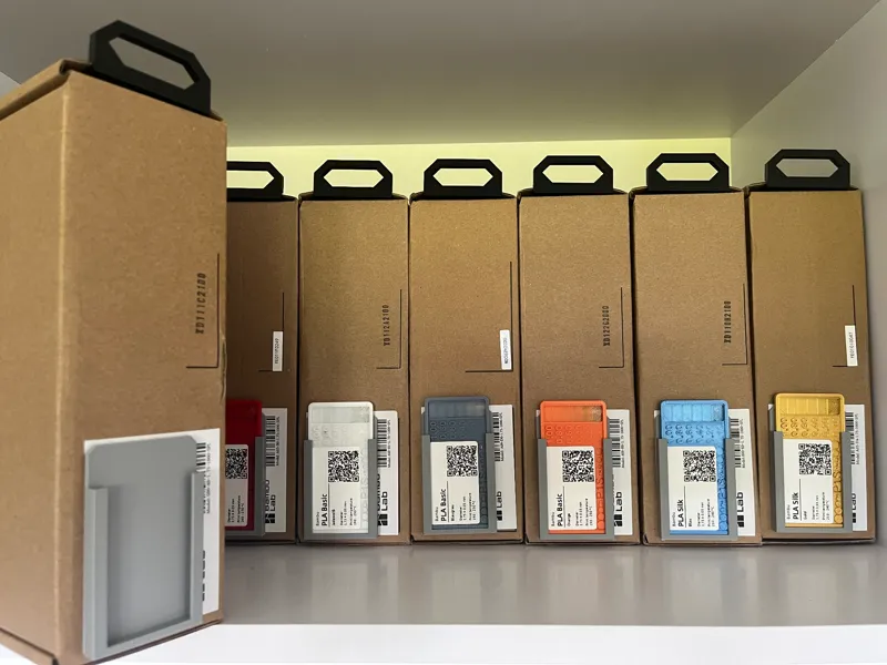 Filament Sample Card Holder