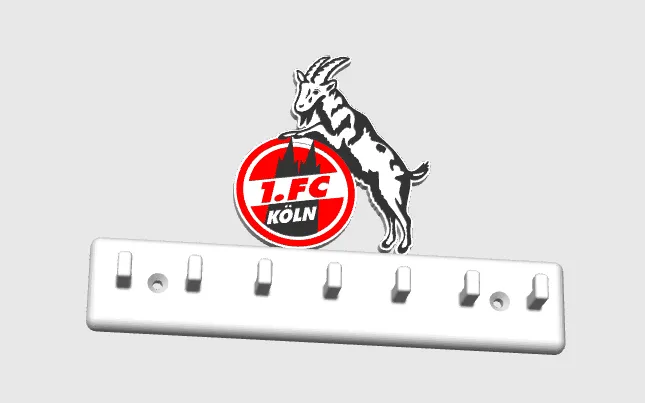 FC Köln Schlüsselbrett