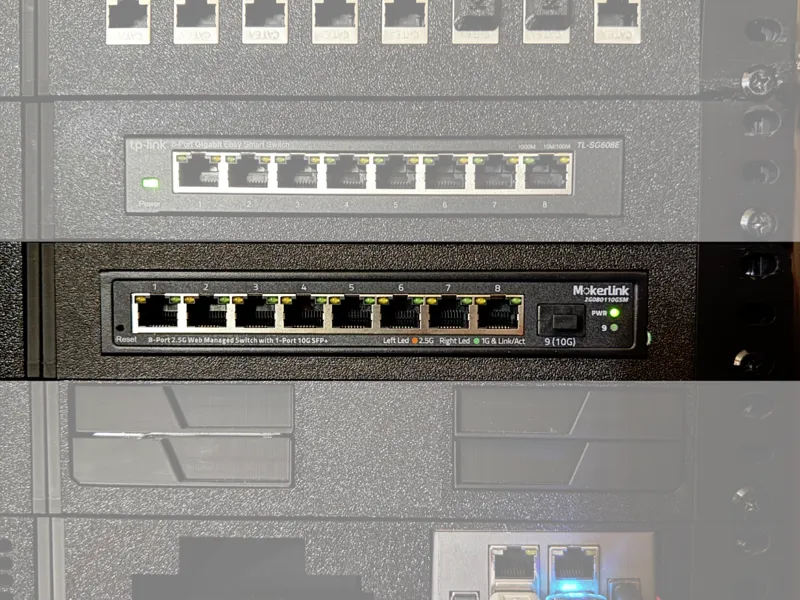 OpenRack - Switch Mokerlink 2G08110GS
