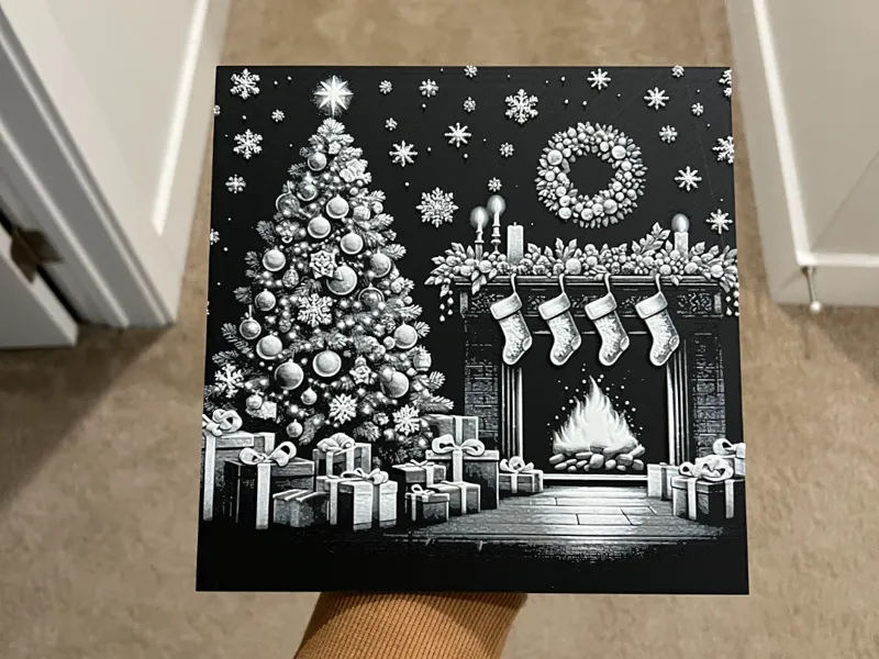 Christmas Morning Art Hueforge
