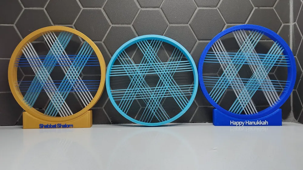 Star of David String Art by Surreal Sonicus Studios MakerWorld ...