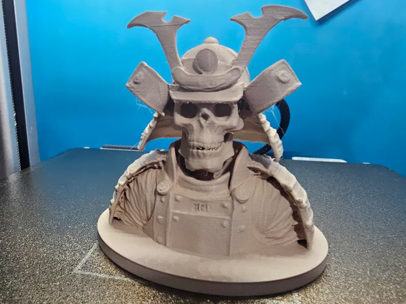 samurai skull