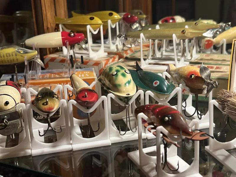 fishing lure stands