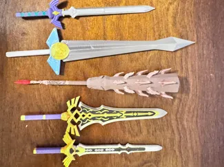 Zelda Swords for Dummy 13 in color