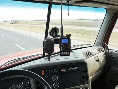 Walkie Talkie Car Mount Bracket (RAM Type B Ball)