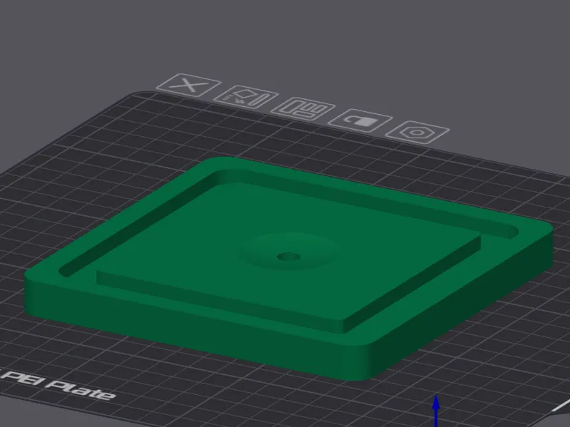 Silicone Mold Bottom Tray
