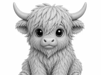 Woolly Farm Cow Sitting