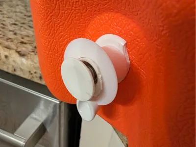 Igloo 5-gal cooler spigot flange