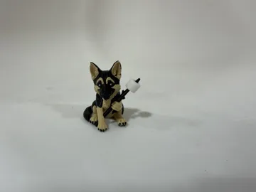 Letrero o emblema decorativo: German Shephard Campsite Critter — vista de referencia 3
