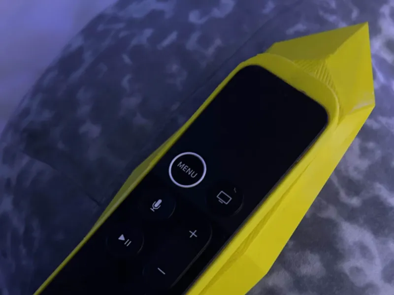 Extremely Dangerous Apple TV Remote Enlarger