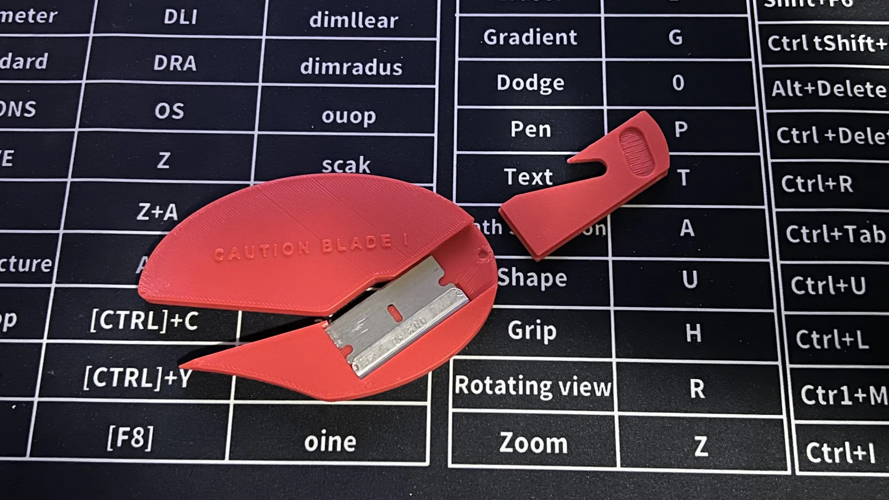 Paint Masking Razor Cutter Painters Masking Film Cutter by ShanndogMakerWorld: Download Free 3D Models