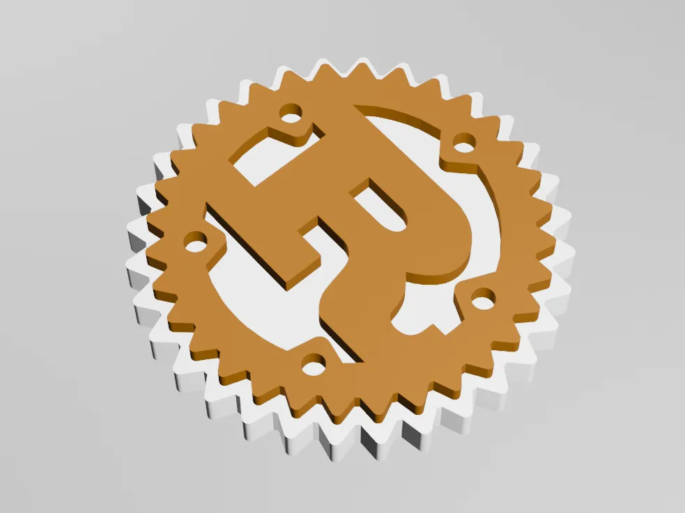 Logo Rust décoratif