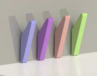 wall hook - with invisible mounting