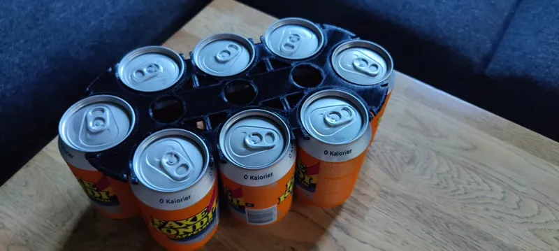 Can Holder for 8 cans.