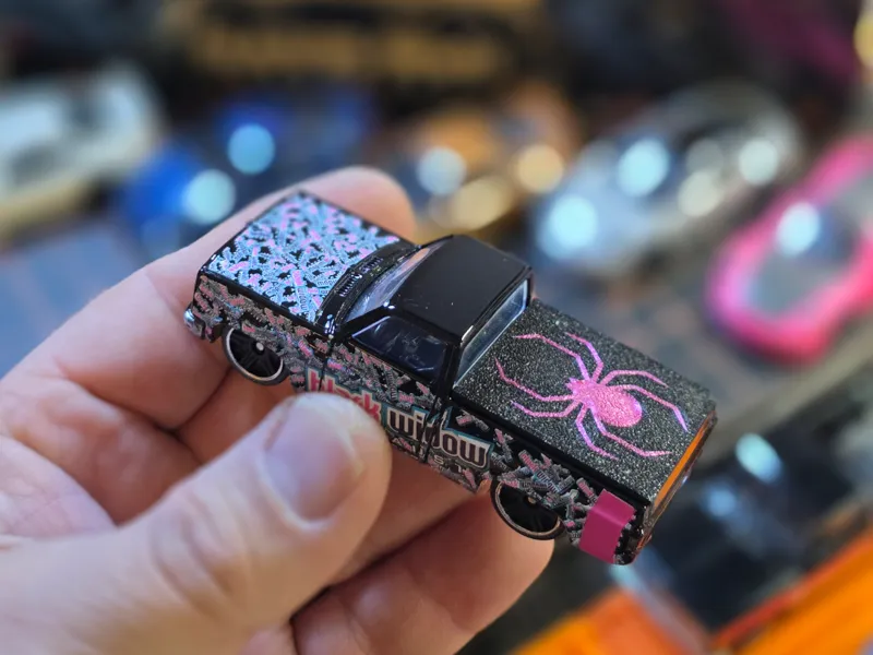 83 Chevy Black Widow Bed Cover